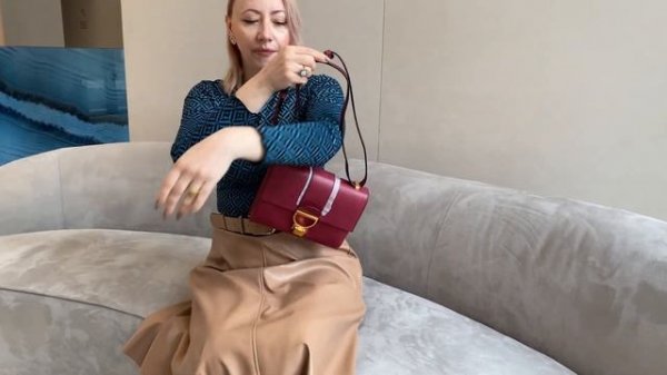 COCCINELLE РАСПАКОВКА И ОБЗОР СУМКИ ОТ ИТАЛЬЯНСКОГО БРЕНДА.