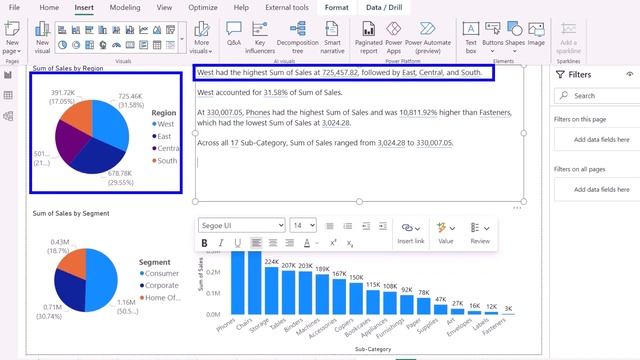 Use Smart Narrative to get insights from Power BI Report смотреть онлайн