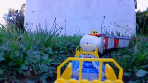 LEGO Тест-драйв грузового поезда