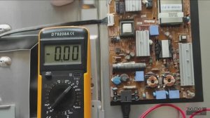Ремонт Samsung UE40D5000PW. Не включается, не горит индикатор, не реагирует на пульт и кнопки.