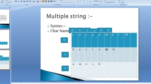 Handling multiple string in c programming language. смотреть онлайн