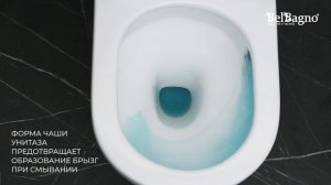 SFERA-TOR Унитаз-компакт безободковый со смывом TORNADO