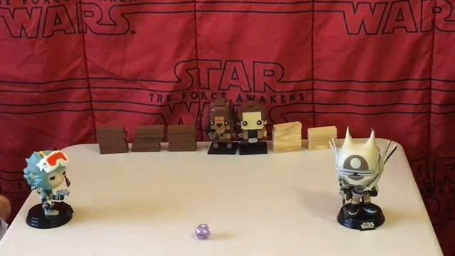 STAR WARS FUNKO POP BATTLE - Enfys Nest vs Rio Durant - Chewy & Han Solo LEGO Brickheads VNR Videos смотреть онлайн
