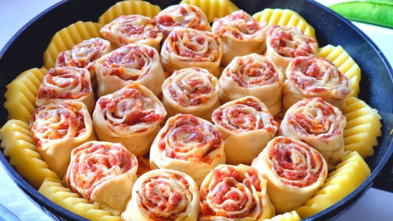 ЦАРСКАЯ ВКУСНОТА ИЗ ФАРША И КАРТОШКИ! ОЪЕДЕНИЕ БЕЗ ВОЗНИ НА УЖИН ИЛИ НА ОБЕД! ОХ КАКАЯ ВКУСНЯТИНА! смотреть онлайн