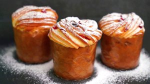 Пасхальный кулич Краффин, ароматный, влажный и очень вкусный. Пасха 2025