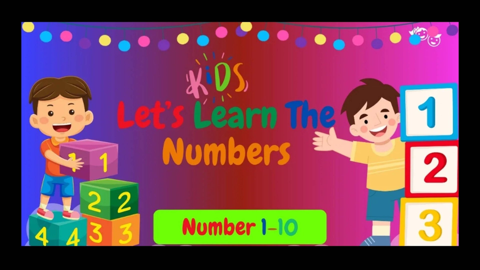 Number Rhymes For Children I Learn To Count From 1 To 10