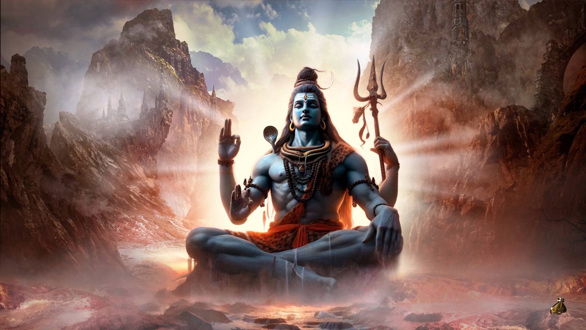 Lingashtakam - Shiva Lingam.Шива лингам. “Звенит связующая нить.