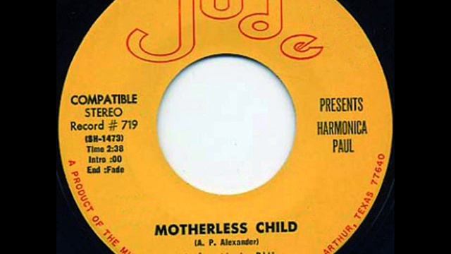 Harmonica Paul - Motherless Child смотреть онлайн
