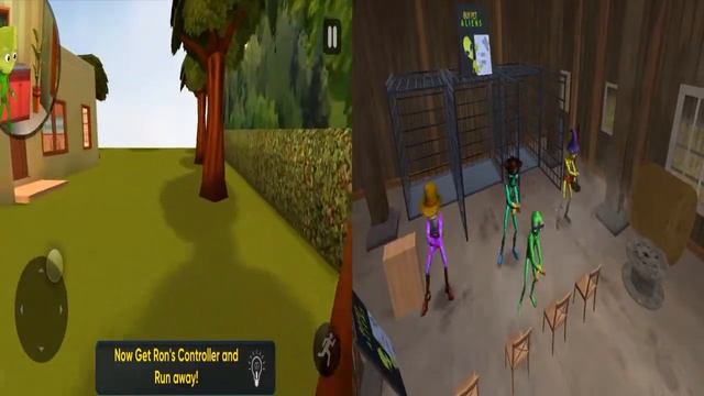 The Siblings 2020 vs Grandpa Alien Escape Game - Gameplay Walkthrough (Android,Ios) смотреть онлайн
