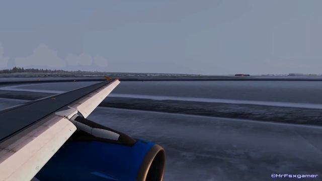 NovAir Airbus A321 takeoff Stockholm Arlanda Airport FSX HD смотреть онлайн