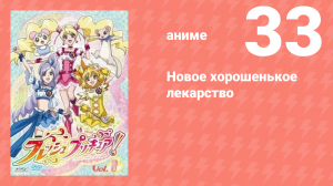 Новое хорошенькое лекарство 33 серия (аниме-сериал, 2009)