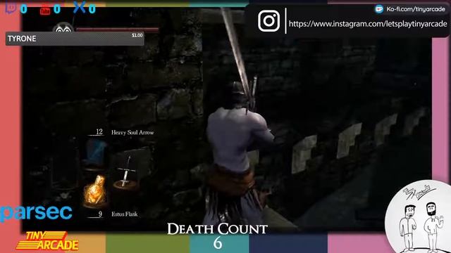 #DarkSouls - #DaughtersOfAsh - Using #Parsec смотреть онлайн