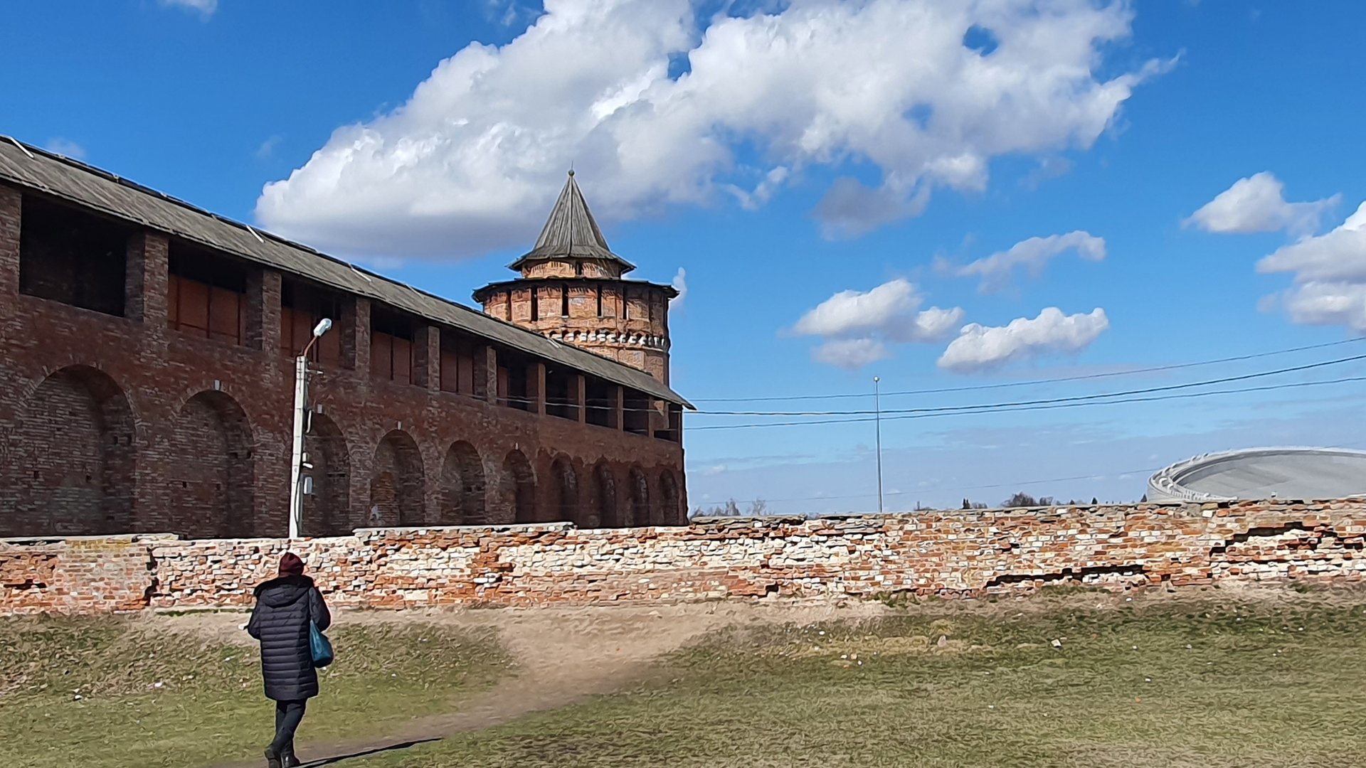 Древний Кремль. Новая серия видео о том где сохранились. Коломна. смотреть онлайн