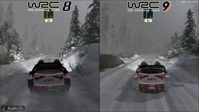 WRC 8 vs WRC 9 on Nintendo Switch Comparison with Frame Rate Test смотреть онлайн
