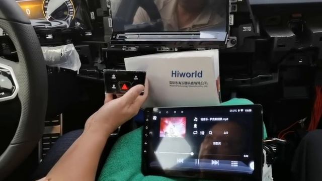 Hiworld CANbus VW 2023 Golf8 Verification video смотреть онлайн