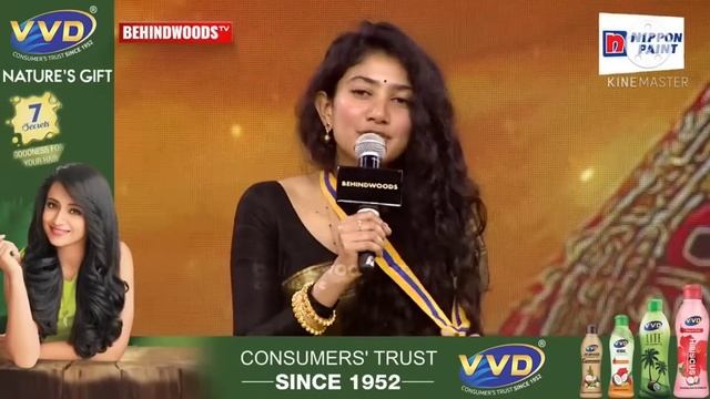 Sai Pallavi Live dance in award function - Tamil industry Queen смотреть онлайн