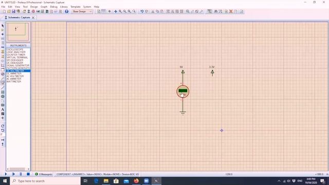 PROTEUS TUTORIAL #1: How to Add Ground, 5V, 3.3V and use DC Voltmeter смотреть онлайн