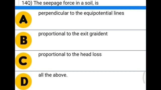 Geo technical engg mcq | Soil Mechanics MCQ's | all topic in soil mechanics mcq | soil mcq english смотреть онлайн