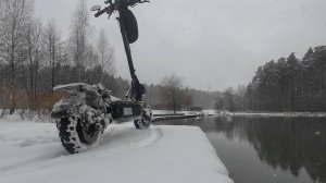 Использование электросамоката зимой