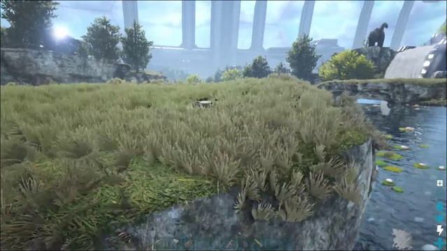 Ark Survival Evolved Genesis PT 2, Soloing part 9,not a maewing, hunting for crystal, looting! смотреть онлайн