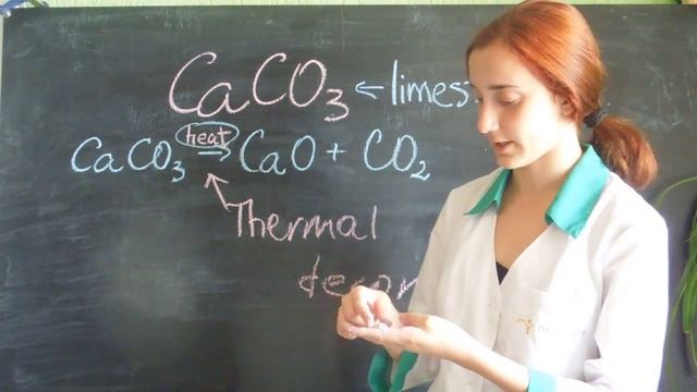 Thermal decomposition of Calcium Carbonate смотреть онлайн