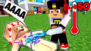 КАК МНЕ ПЕРЕЖИТЬ 100 ДНЕЙ ПАЛЯЩЕЕ СОЛНЦЕ в МАЙНКРАФТ ДЕВУШКА ВИДЕО ТРОЛЛИНГ MINECRAFT Евгенбро