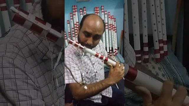 E base pvc flute 100 % well tune A 440 Hz , contact for buying (+91 9928241003) just rupay 650/- смотреть онлайн
