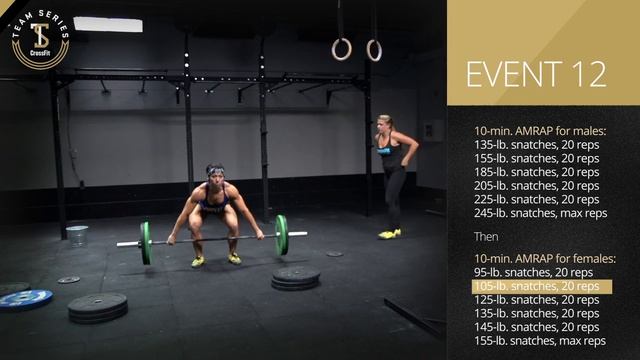 CrossFit Team Series: Event 12 Demo смотреть онлайн
