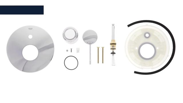 GROHE Essence bath faucet, final assembly set, concealed body not included смотреть онлайн