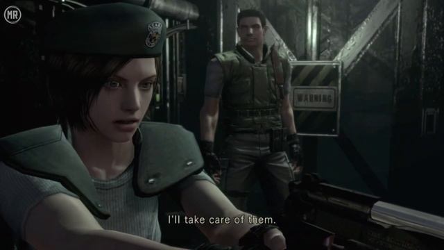 RESIDENT EVIL 1 REMAKE - (PS4) Chris Redfield Alternative Ending смотреть онлайн