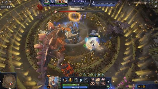 Dota 2 Aghanim's Labyrinth Omniknight GODMODE смотреть онлайн