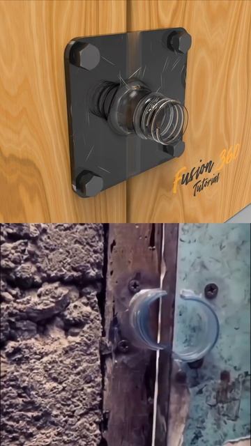 Coke bottle Genius door lock #lock #door #mechanical #engineering #mechanism смотреть онлайн
