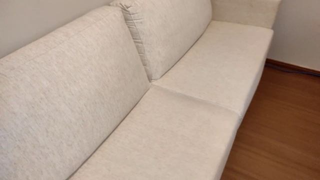 Sofá living linho, 4 meses de uso, olha só o que aconteceu смотреть онлайн