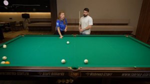 НОВИЧОК изучает винты на свояках ЗА 1 УРОК / Обучение бильярду С НУЛЯ #3