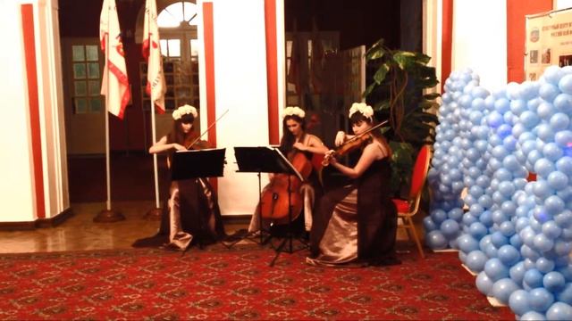 Rolling in the deep - трио Violin Group DOLLS смотреть онлайн