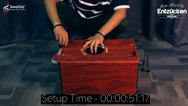 Entzücken YY27 Foldable Cajon - Set Up Video смотреть онлайн