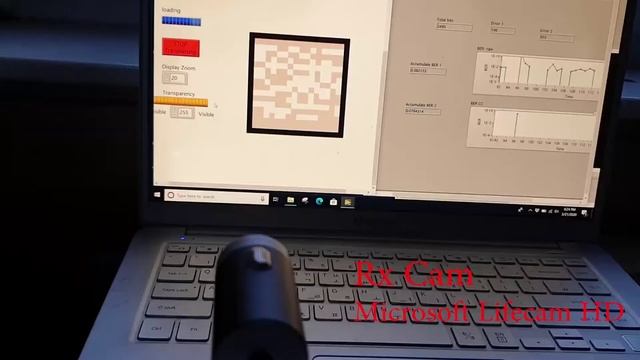 HA-QL Screen Modulation Demo (Optical Camera Communication) смотреть онлайн