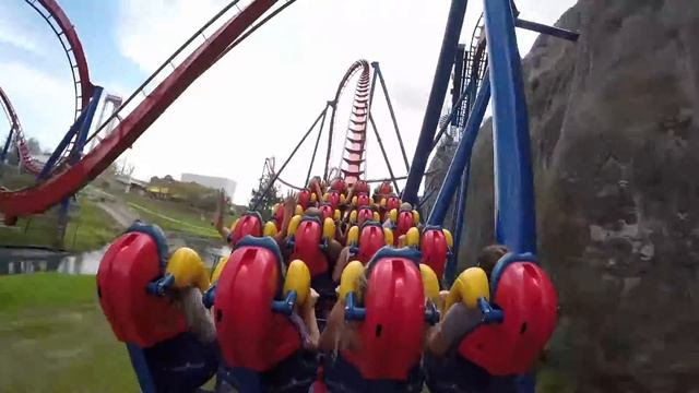 Superman: Krypton Coaster GoPro HD Six Flags Fiesta Texas смотреть онлайн