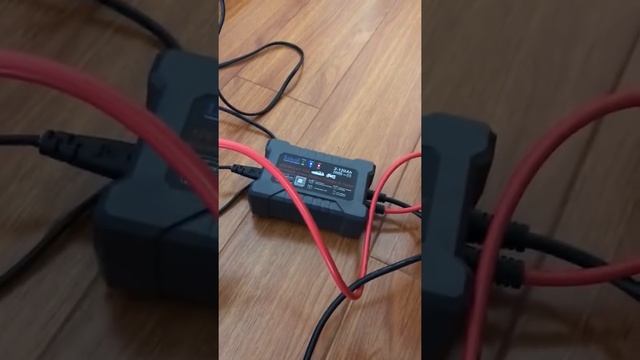 Charging Test of CAT-100 Bluetooth Battery Charger&Tester смотреть онлайн