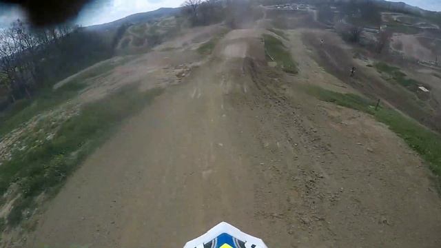 ON BOARD LAPS - CHIUSDINO MOTOCROSS PARK смотреть онлайн
