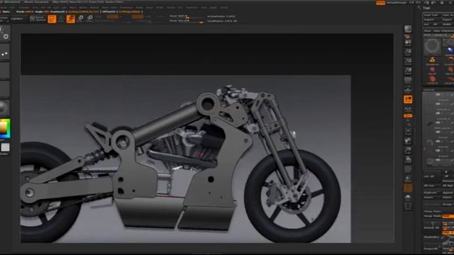 Build a better bike Zbrush смотреть онлайн