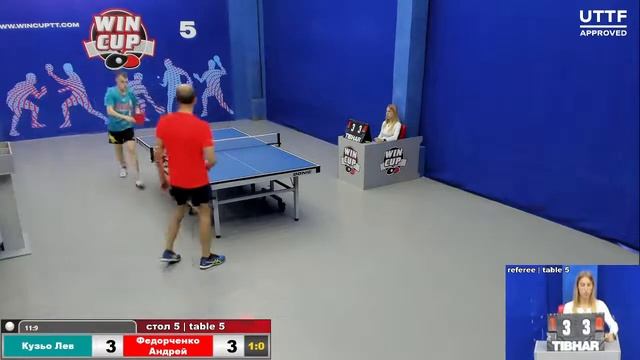 19:30 Кузьо Лев 3-0 Федорченко Андрей cтол 5 ЮГ-3 31.05.21 смотреть онлайн