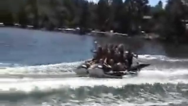 Island Hopper 6 Passenger Whale Ride Side-by-Side Commercial PVC Banana Boat смотреть онлайн