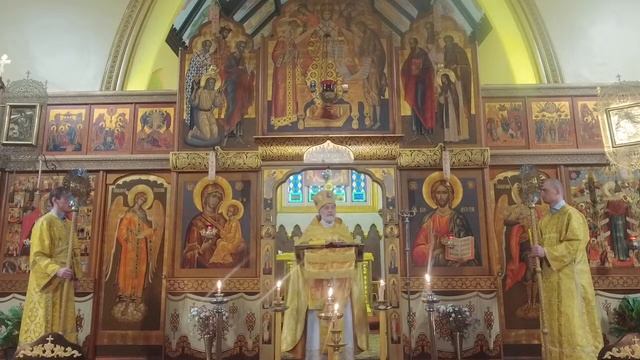Неделя 6-я по Пятидесятнице. Почаевской иконы Божией Матери. Божественная Литургия (04.08.2024) смотреть онлайн