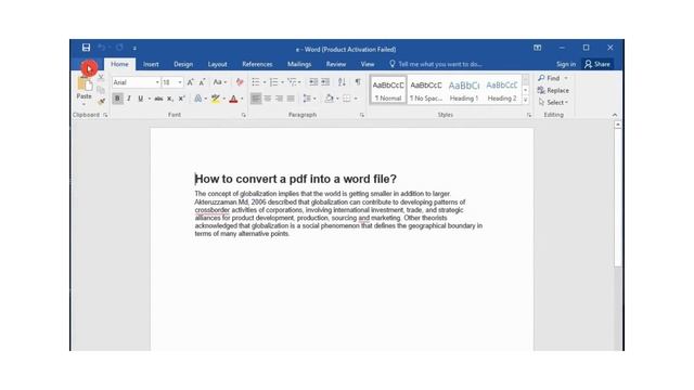 how to convert pdf to word || pdf to word смотреть онлайн