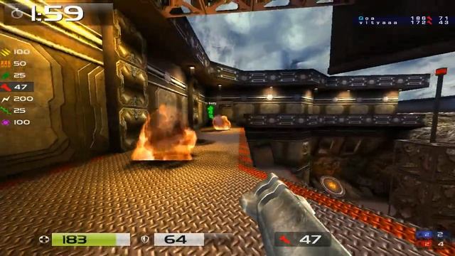 Quake Live: 'CA-2x2-Qoa&Vityaaa vs buzy&Girsh -somewhatdamaged-2013_01_25-16_15_07.dm_73' смотреть онлайн