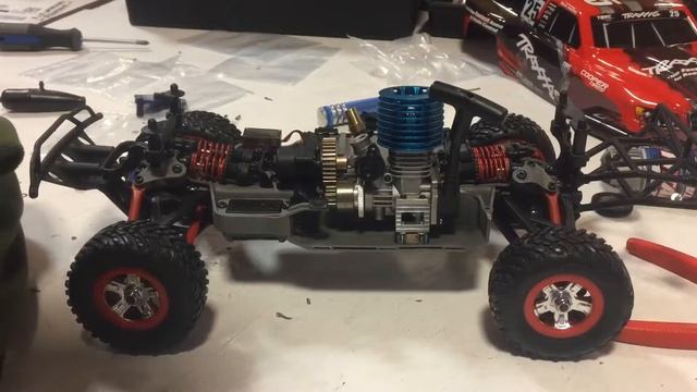 Nitro conversion: 1/16 Traxxas slash смотреть онлайн