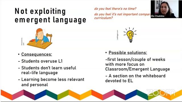 Elzbieta Chudoba Common teaching mistakes EFLtalks Poland 9 5 2020 смотреть онлайн