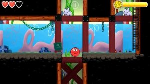 Red Ball 4 vs SpongeBob  Boss.All Levels Volume 5.Красный шарик против Босса Губки Боба