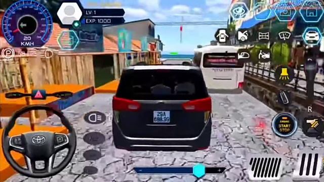 Car simulator Vietnam 2020 model. смотреть онлайн